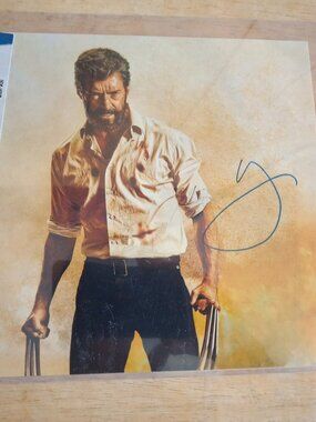 Hugh Jackman SIGNED 8x10 Photo Wolverine Logan Autograph Beckett BAS COA Marvel